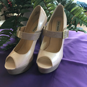 📌Steve Madden Women's P-Saassi High Hell Platform Mary Janes